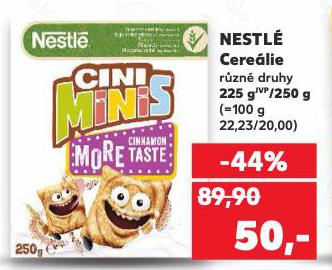 NESTLÉ DĚTSKÉ CEREÁLIE