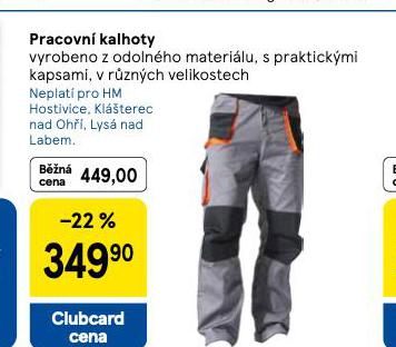 PRACOVN� KALHOTY