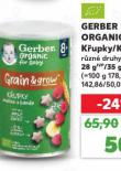 GERBER ORGANIC KREKRY