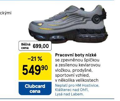 PRACOVN� BOTY N�ZK�