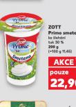 ZOTT PRIMO SMETANA KE �LEH�N�
