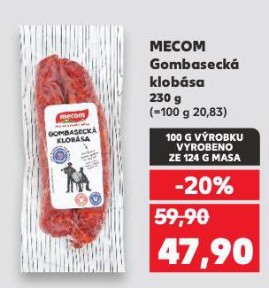 MECOM GOMBASECK� KLOB�SA