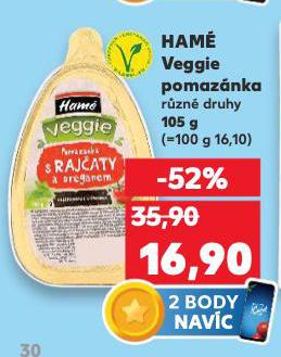 HAM� VEGGIE POMAZ�NKA
