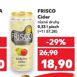 FRISCO CIDER