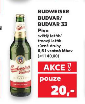 PIVO BUDVAR 33