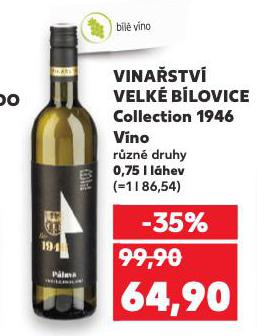 VINA�STV� VELK� B�LOVICE