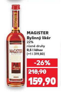 MAGISTER BYLINN� LIK�R
