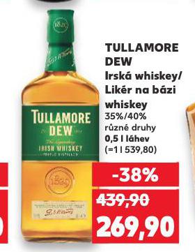 TULLAMORE DEW LIK�R NA B�ZI WHISKY