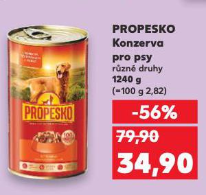 PROPESKO KONZERVA PRO PSY