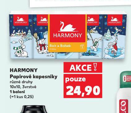 HARMONY PAP�ROV� KAPESN�KY