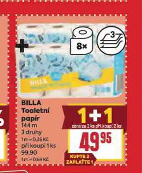 BILLA TOALETN� PAP�R