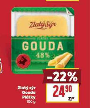 ZLAT� S�R GOUDA PL�TKY