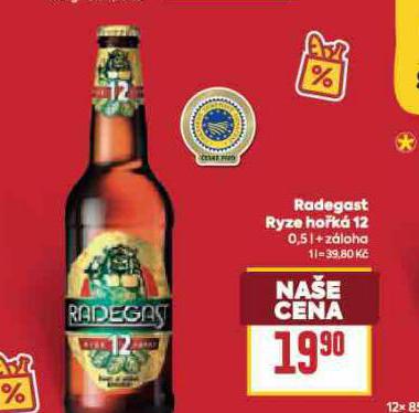 PIVO RADEGAST RYZE HO�K� 12