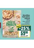 NICE BITES KEŠU JÁDRA NATURAL