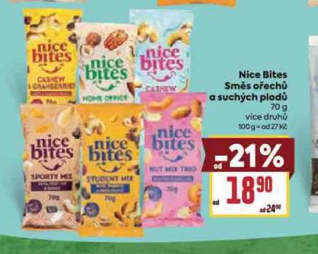 NICE BITES SM�S O�ECH� A SUCH�CH PLOD�