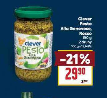 CLEVER PESTO ALLA GENOVESE, ROSSO