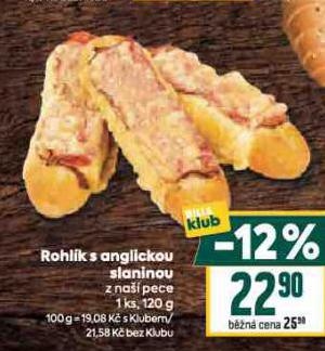 ROHL�K S ANGLICKOU SLANINOU
