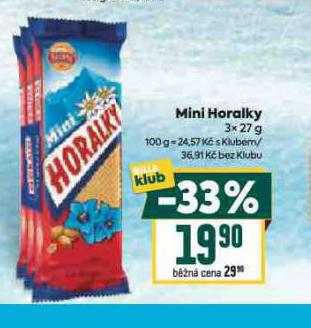 MINI HORALKY