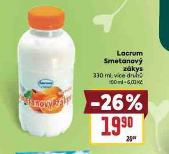LACRUM SMETANOV� Z�KYS