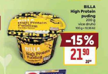 BILLA HIGH PROTEIN PUDING