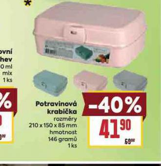 POTRAVINOV� KRABI�KA