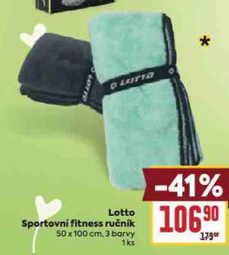 LOTTO SPORTOVN� FITNESS RU�N�K