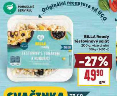 BILLA READY T�STOVINOV� SAL�T