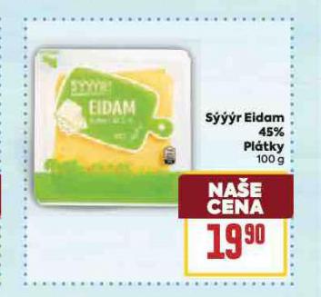 S���R EIDAM 45% PL�TKY