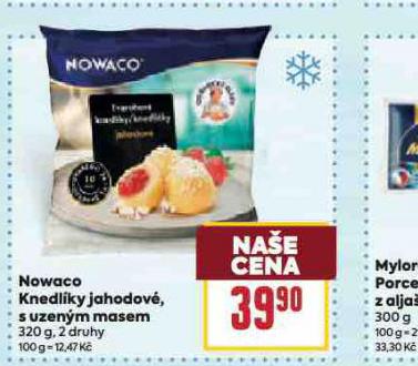 NOWACO KNEDL�KY JAHODOV�, S UZEN�M MASEM