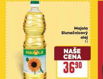 MAJOLA SLUNE�NICOV� OLEJ