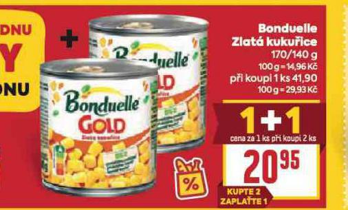 BONDUELLE ZLAT� KUKU�ICE