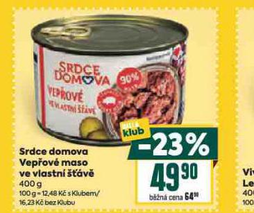 VEP�OV� MASO VE VLASTN� ���V�