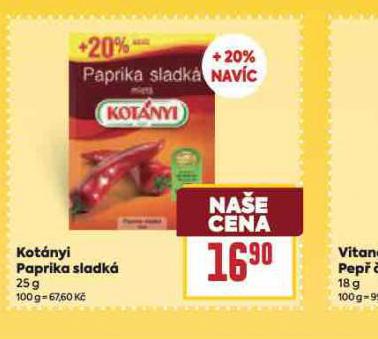 KOT�NYI PAPRIKA SLADK�