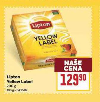 LIPTON YELLOW LABEL