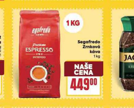 SEGAFREDO ZRNKOV� K�VA