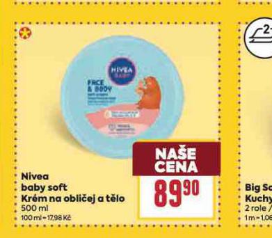 NIVEA BABY KR�M NA OBLI�EJ A T�LO