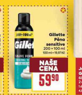 GILLETTE P�NA SENSITIVE
