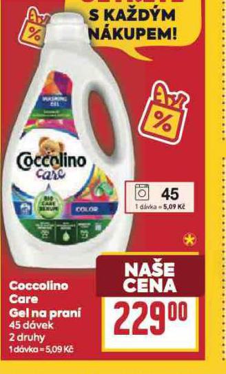 COCCOLINO CARE GEL NA PRAN�