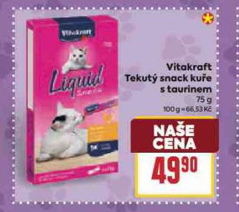 VITAKRAFT TEKUT� SNACK KU�E S TAURINEM