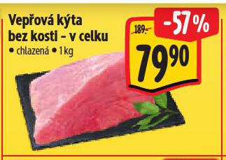 VEPŘOVÁ KÝTA BEZ KOSTI