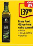 FRANZ JOSEF OLIVOV� OLEJ EXTRA PANENSK�