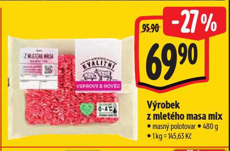 V�ROBEK Z MLET�HO MASA MIX