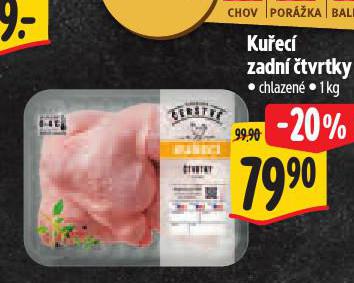 KUŘECÍ ZADNÍ ČTVRTKY