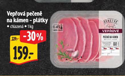 VEPŘOVÁ PEČENĚ NA KÁMEN