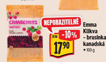 EMMA KLIKVA BRUSINKA KANADSK�