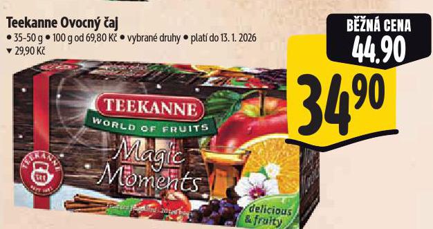 TEEKANNE OVOCNÝ ČAJ