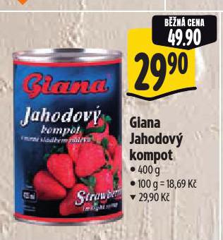 GIANA JAHODOV� KOMPOT