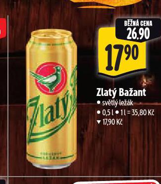 PIVO ZLAT� BA�ANT