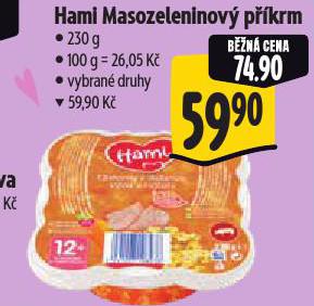 HAMI MASOZELENINOV� P��KRM