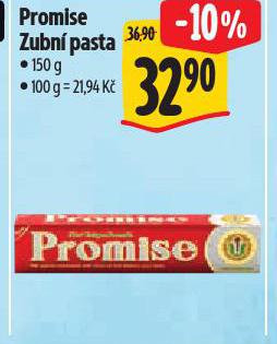 PROMISE ZUBN� PASTA